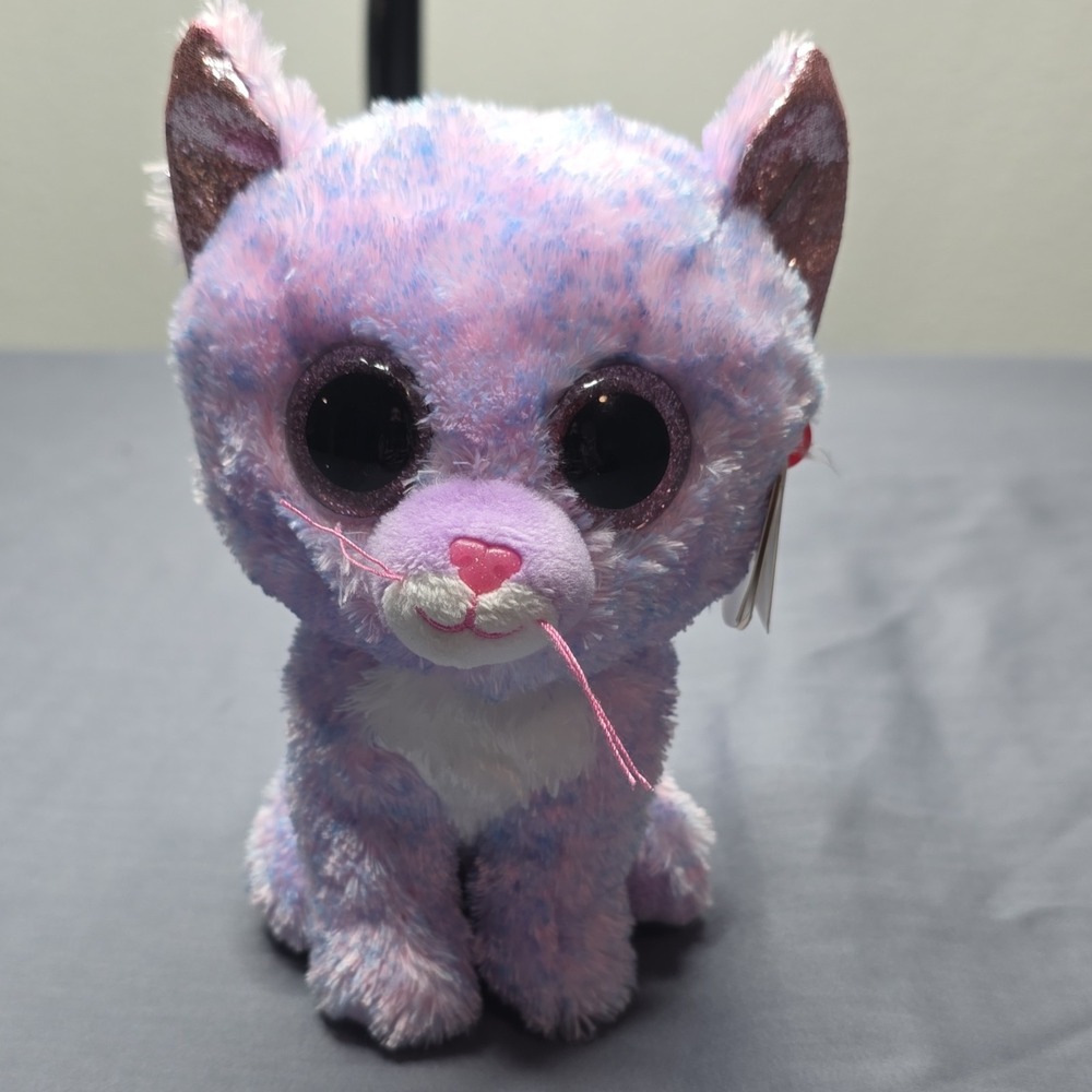 Ty Beanie Boos Cassidy Cat‎ Plush Age 3 and Up 6"